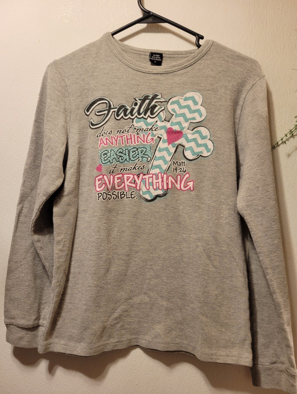 Faith Based Thermal Long Sleeve